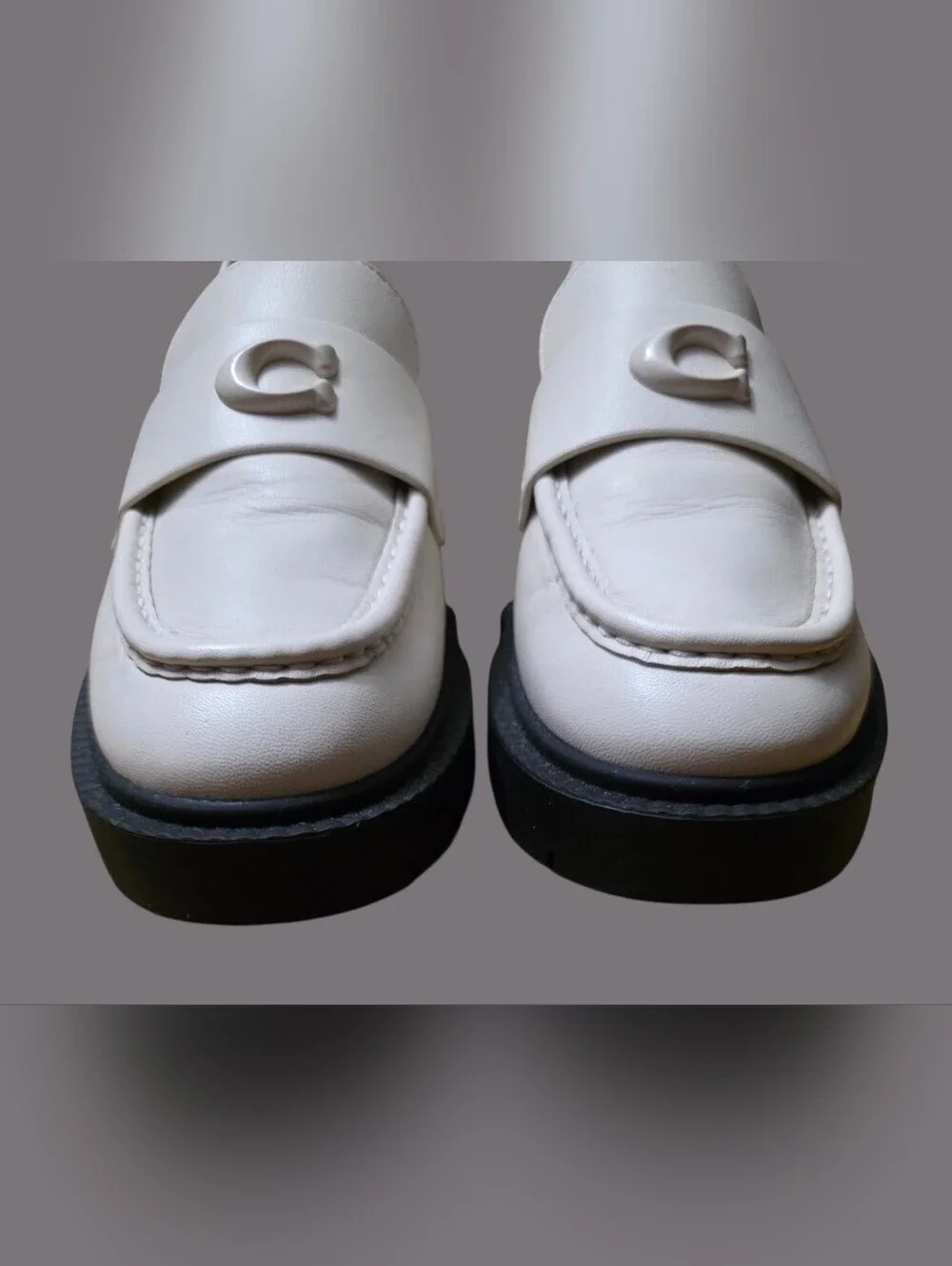 Coach Leah Leather Loafer